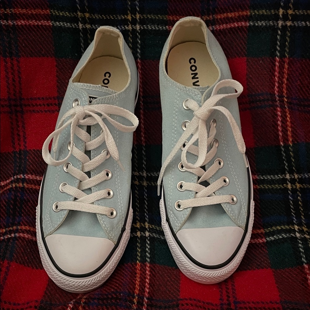 Converse Sky Blue Canvas Shoes
